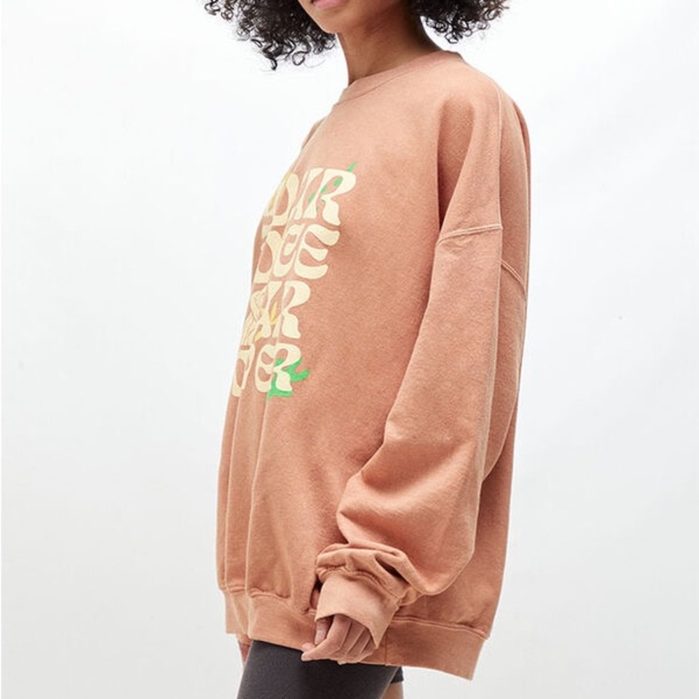 Pacsun Golden Hour Your Voice Your Power Oversized Sweatshirt View 6